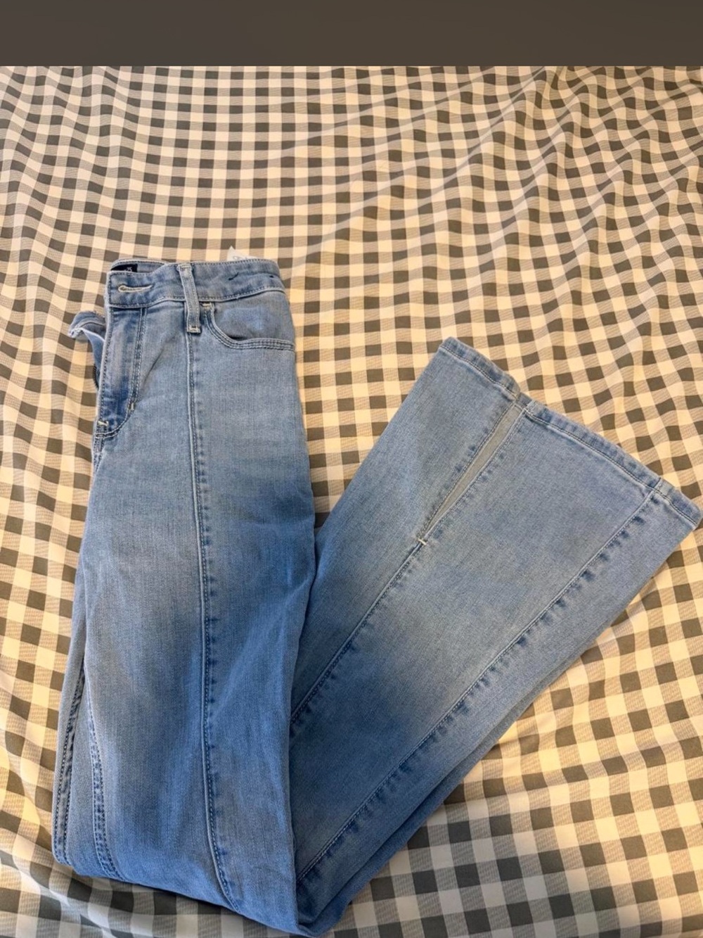 Hollister Light Blue Flare Jeans